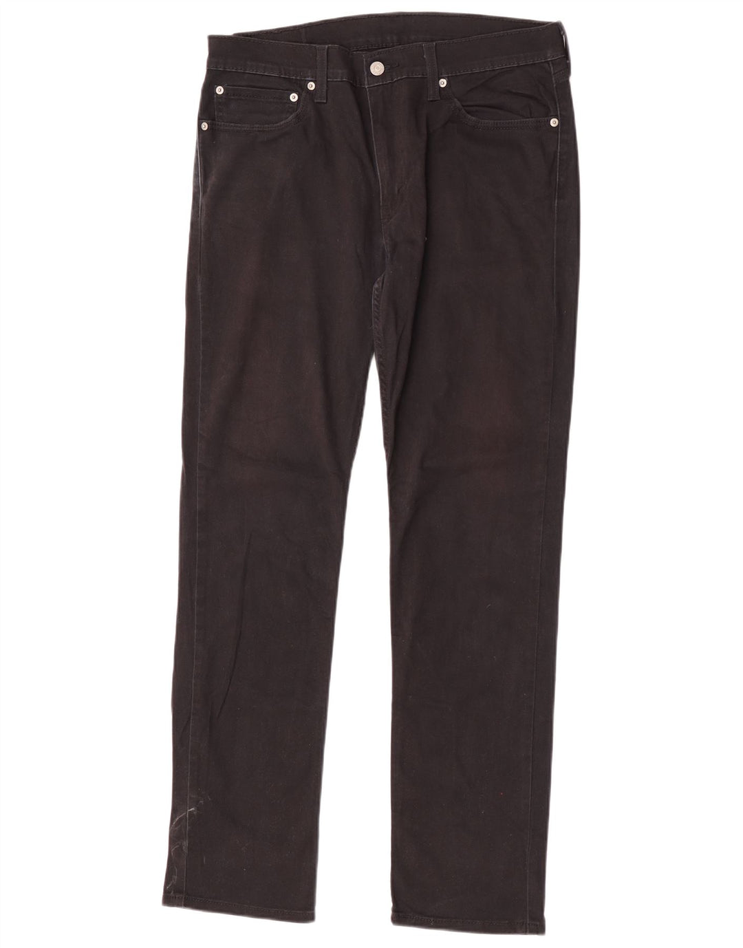 Levi's Hombre 511 Slim Jeans W34 L32 Algodón Negro