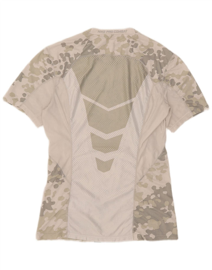 Nike Camiseta Dri Fit Graphic para hombre Top Grande Gris Camuflaje Poliéster
