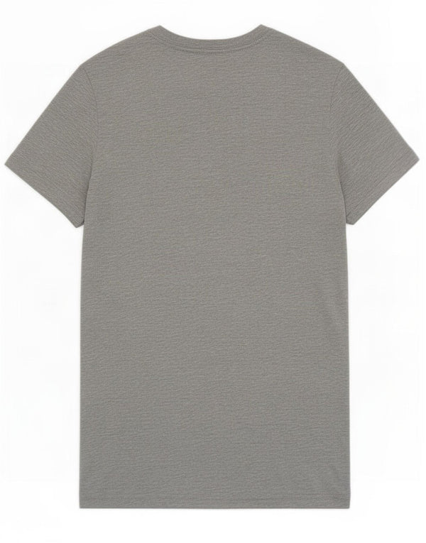 Hard Rock Cafe Hombre Andorra Camiseta Gráfica Top Pequeño Algodón Moteado Gris