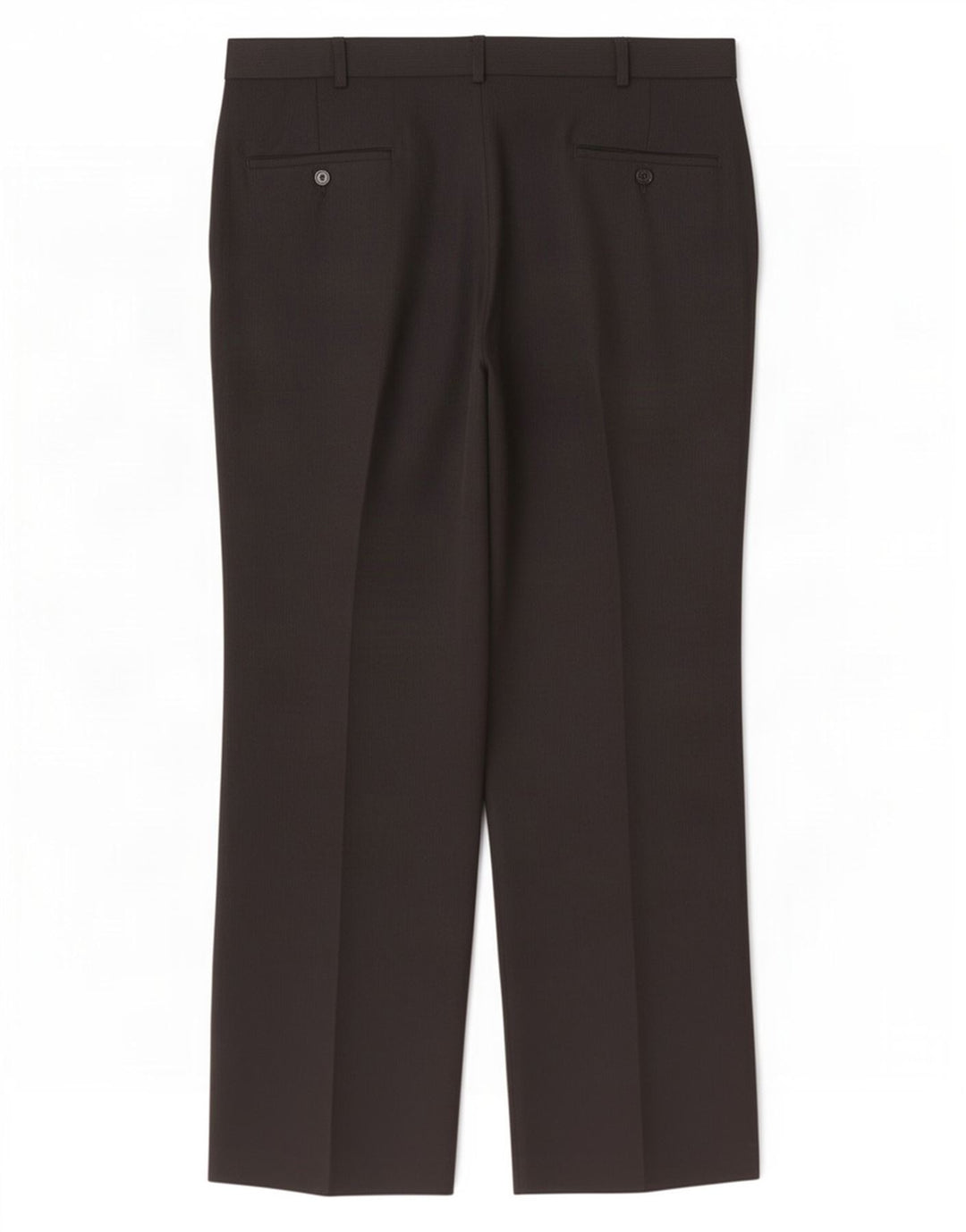 Farah Pantalón de traje con pinzas para hombre W36 L30 Poliéster negro