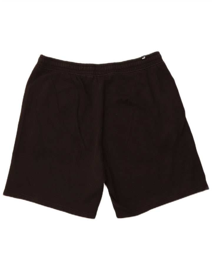 PUMA Pantalones cortos deportivos gráficos para hombre XL Negro