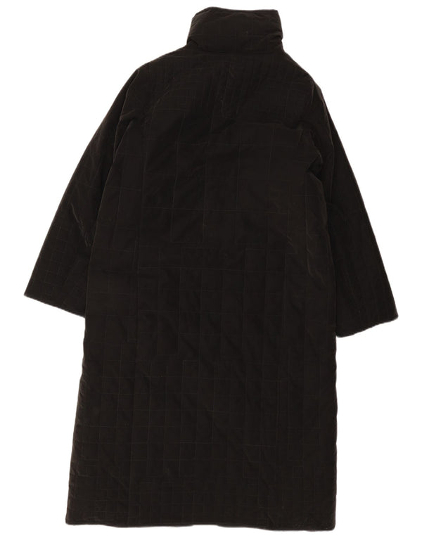 Desigual Abrigo acolchado acolchado para mujer UK 18 XL Poliéster negro