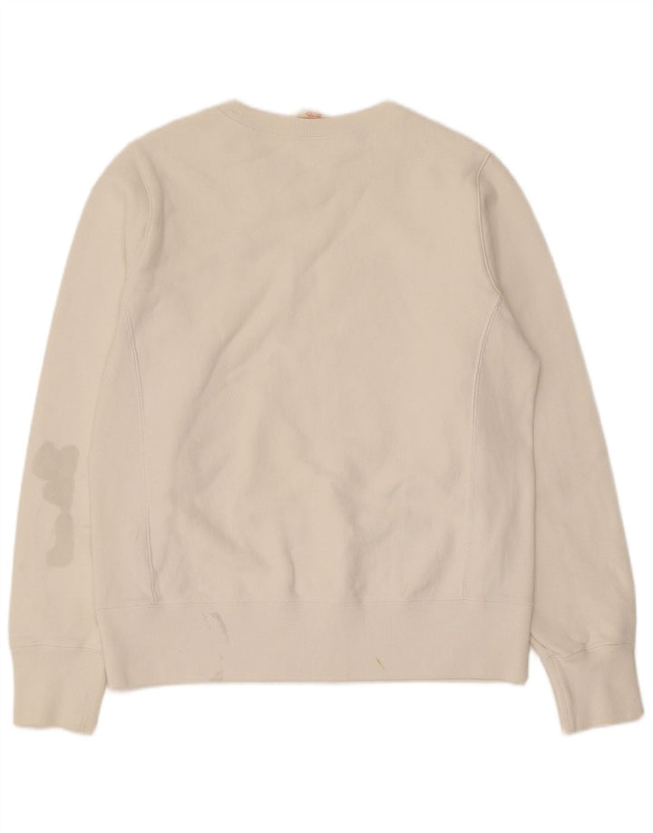 Sudadera para Mujer Champion UK 16 Grande Algodón Blanco