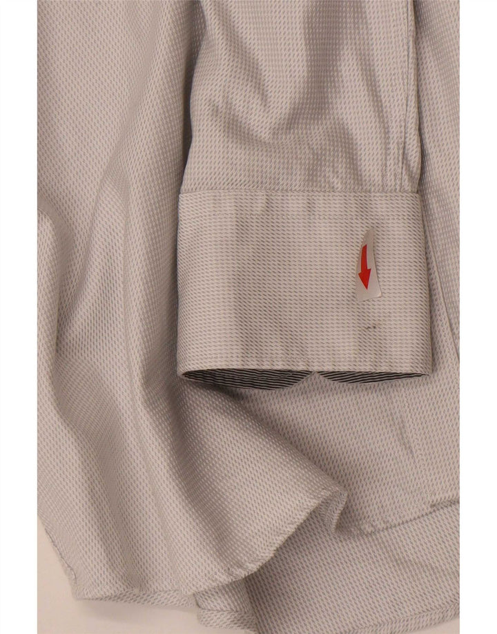 Marks & Spencer Camisa autógrafa para hombre Talla 41 Algodón gris medio