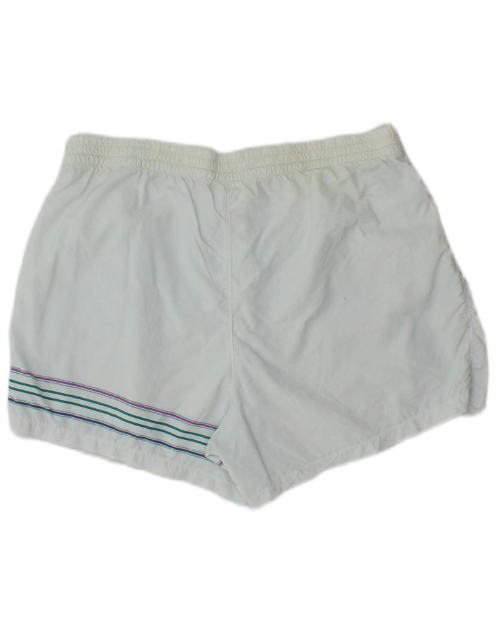 Puma Pantalones cortos chinos pegados para hombre W36 Poliamida a rayas azules grandes