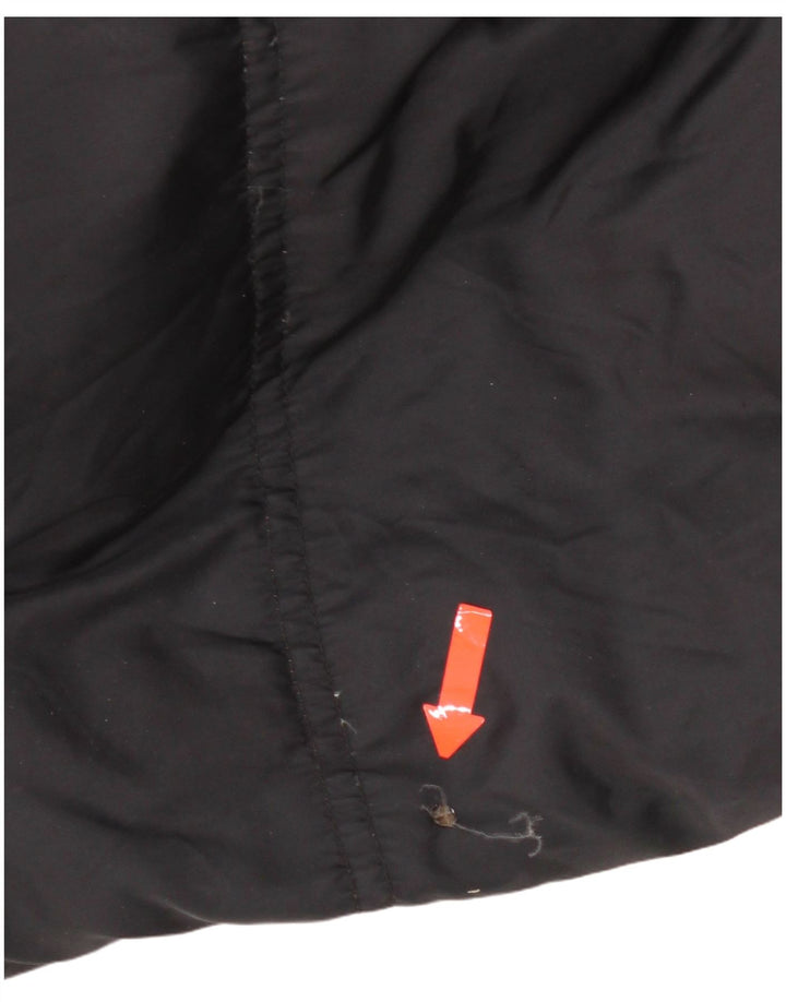 Fila Chaqueta acolchada con capucha para hombre IT 54 2XL Poliamida negra