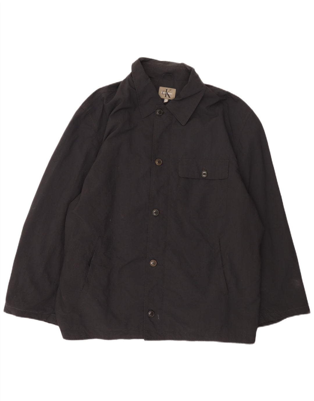 Calvin Klein Chaqueta cortavientos para hombre UK 44 2XL Negro