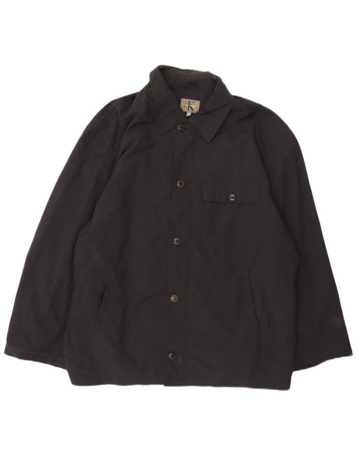 Calvin Klein Chaqueta cortavientos para hombre UK 44 2XL Negro