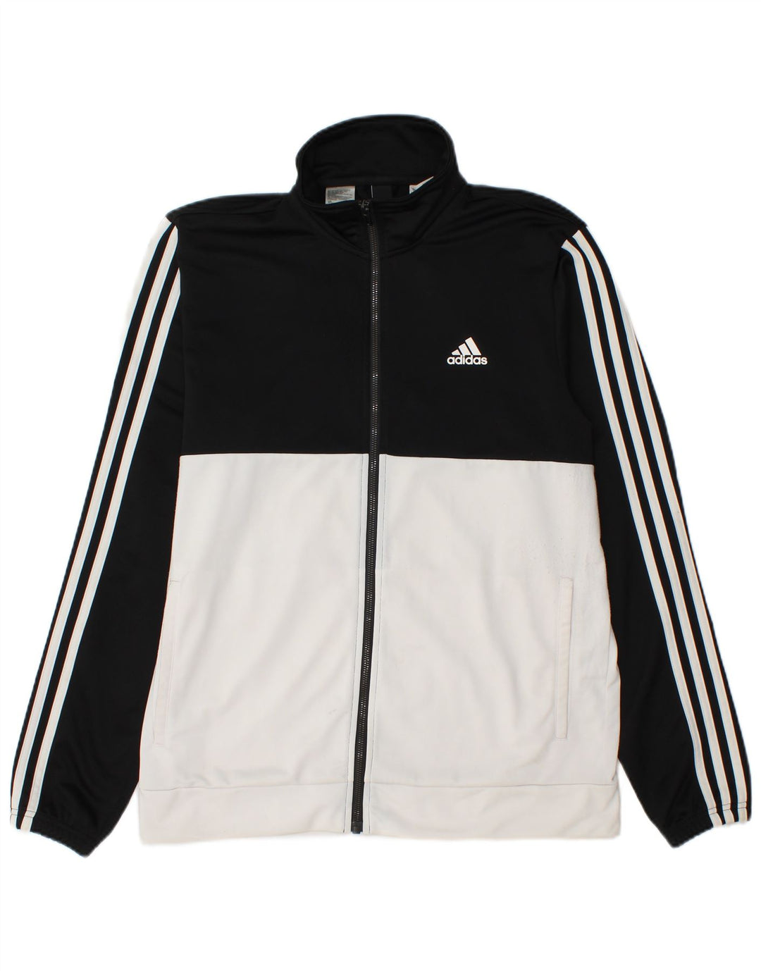 Adidas - Chaqueta de chándal para hombre, talla 40/42, color negro mediano