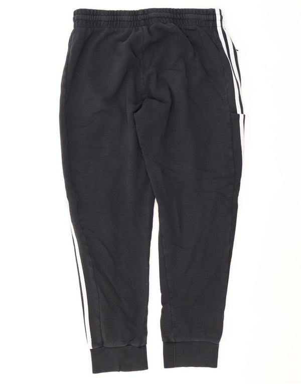 Adidas Hombre Pantalones De Chándal Joggers Grande Negro Algodón