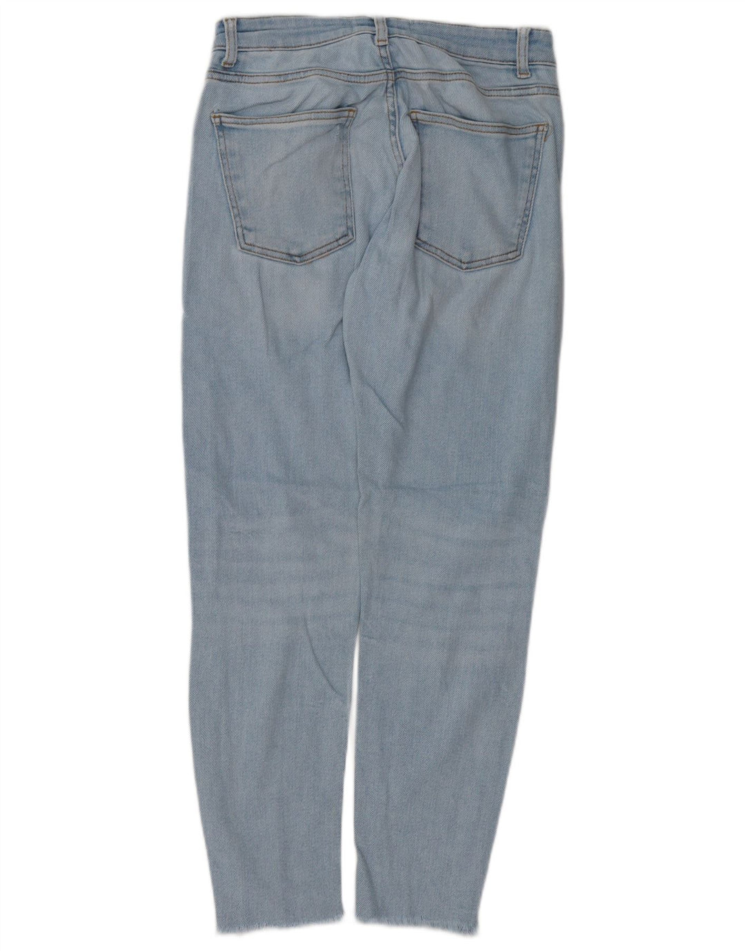 ZARA Vaqueros Tapered Mujer EU 36 XS W26 L28 Algodón Azul