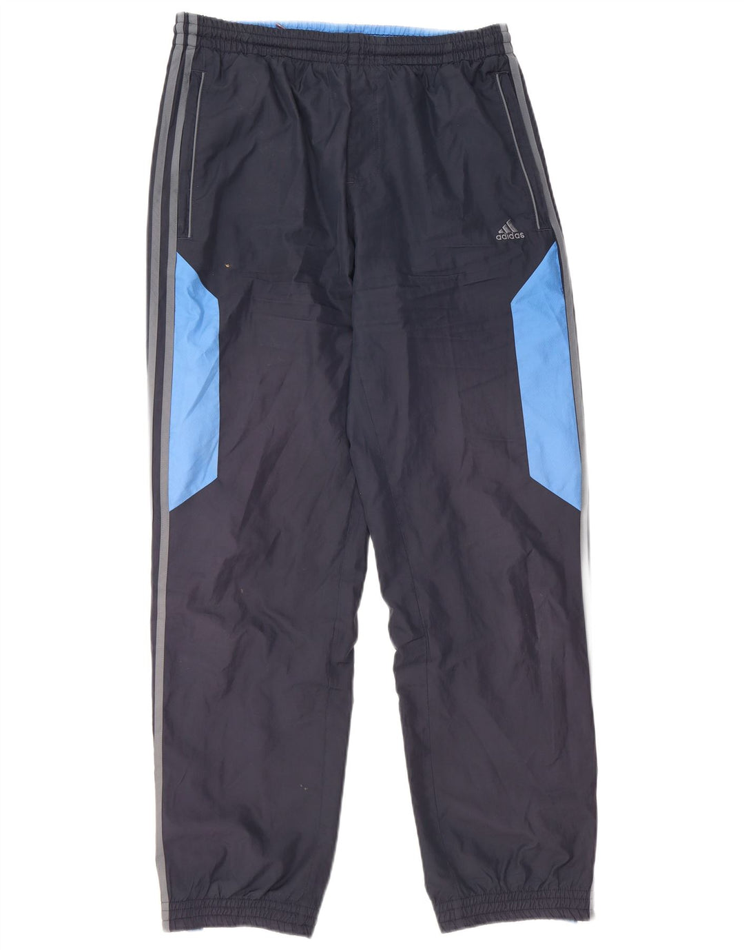 Adidas Hombre Pantalones De Chándal Joggers Medium Azul Marino Colorblock