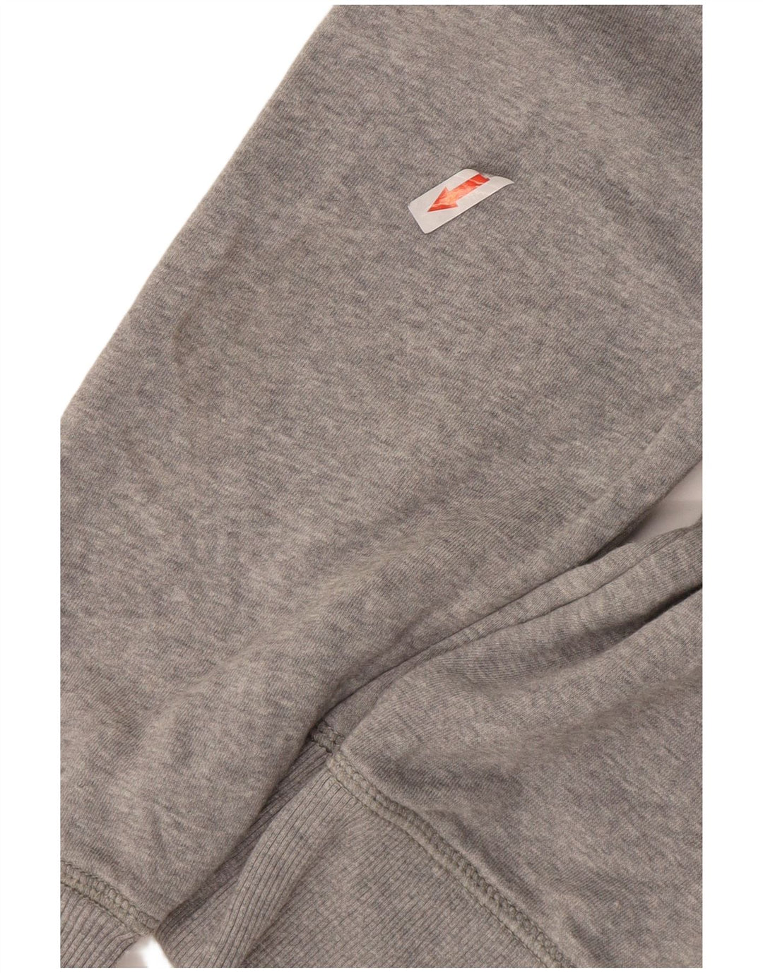 Tommy Hilfiger Hombre Sudadera Gráfica Jersey De Algodón Moteado Gris Medio