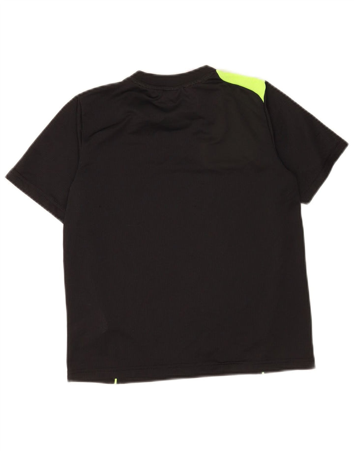 Adidas Camiseta gráfica para niños 9-10 años Negro Colorblock Poliéster