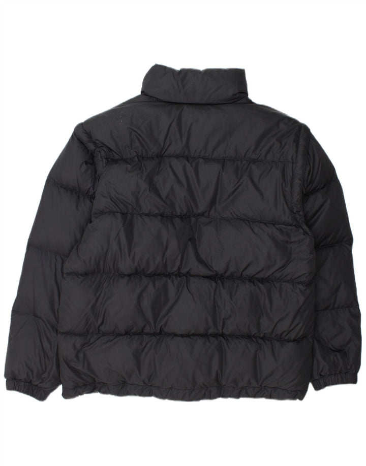 Fila Chaqueta acolchada con capucha para hombre IT 52 Large Poliamida negra