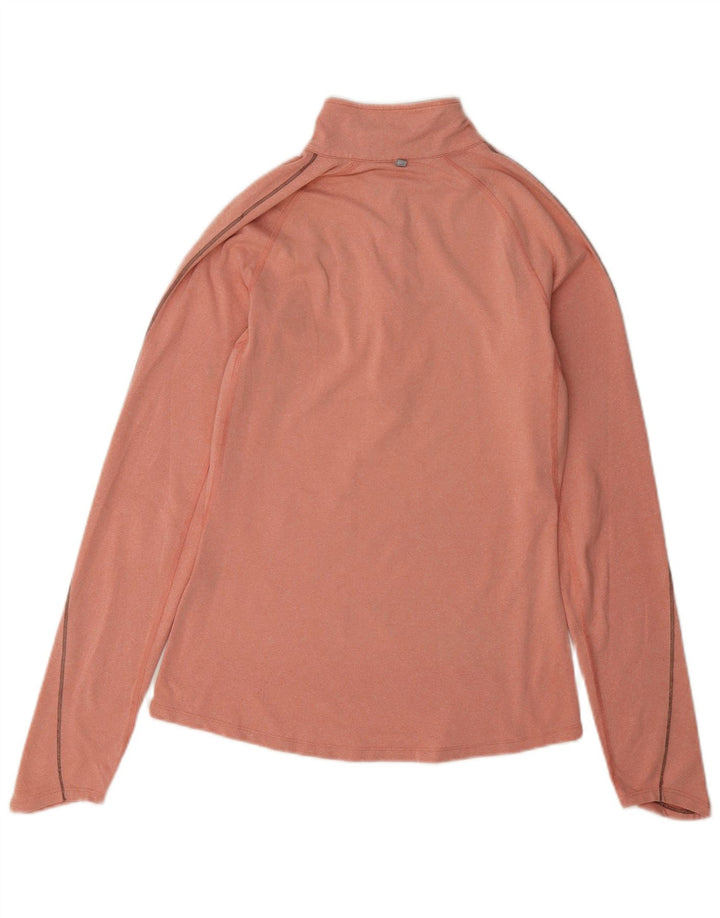 Nike Dri Fit - Chándal con cremallera y cuello para mujer, talla S, color rosa