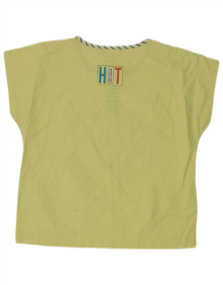 Maier Blusa gráfica para mujer Top EU 40 Algodón verde medio