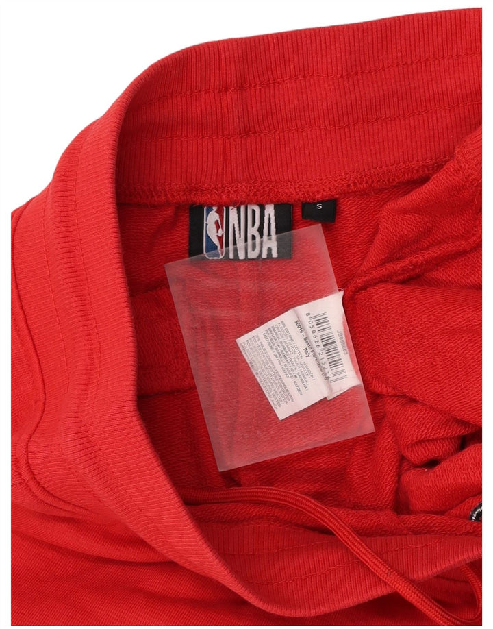 NBA Chicago Bulls Graphic Sport Shorts UK 10 Pequeño Algodón Rojo