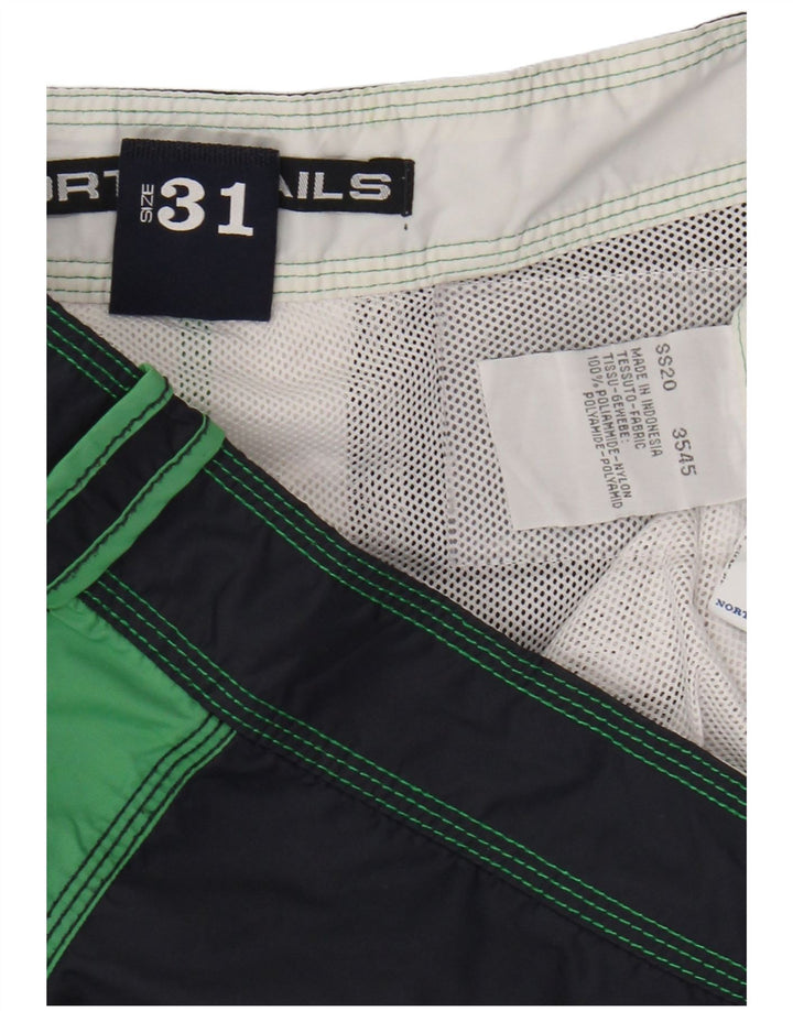 NORTH SAILS Bañador Hombre Verde Medio Colorblock