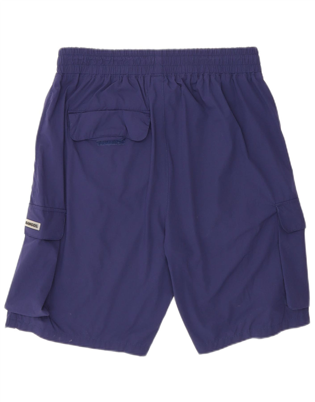 Kangol Mens Cargo Sport Shorts XL Azul Marino Nylon