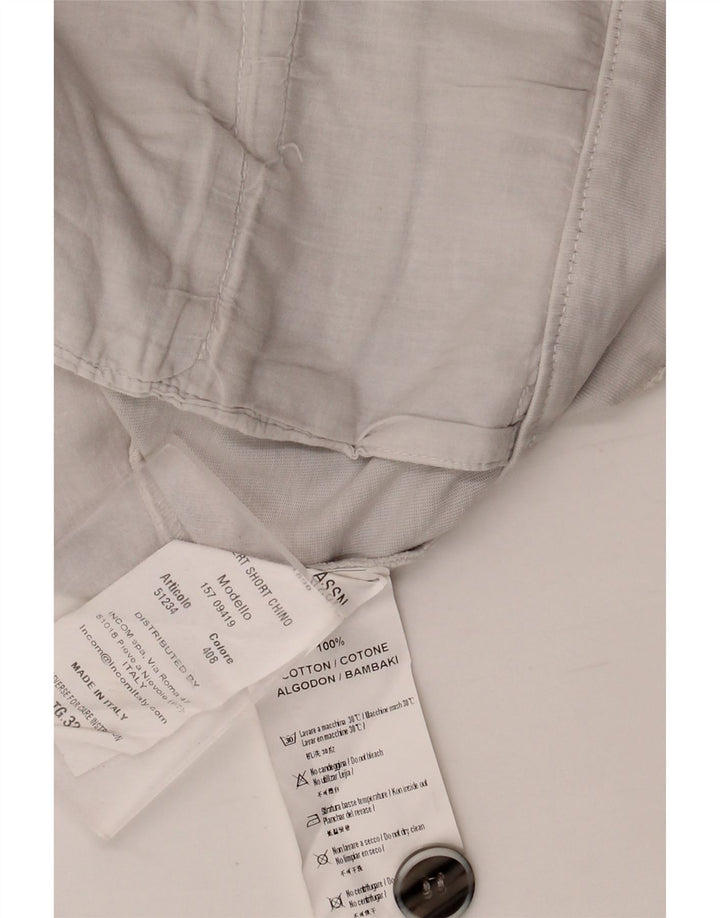 ASSN DE POLO DE EE. UU. Shorts chinos para hombre W32 Algodón blanco medio