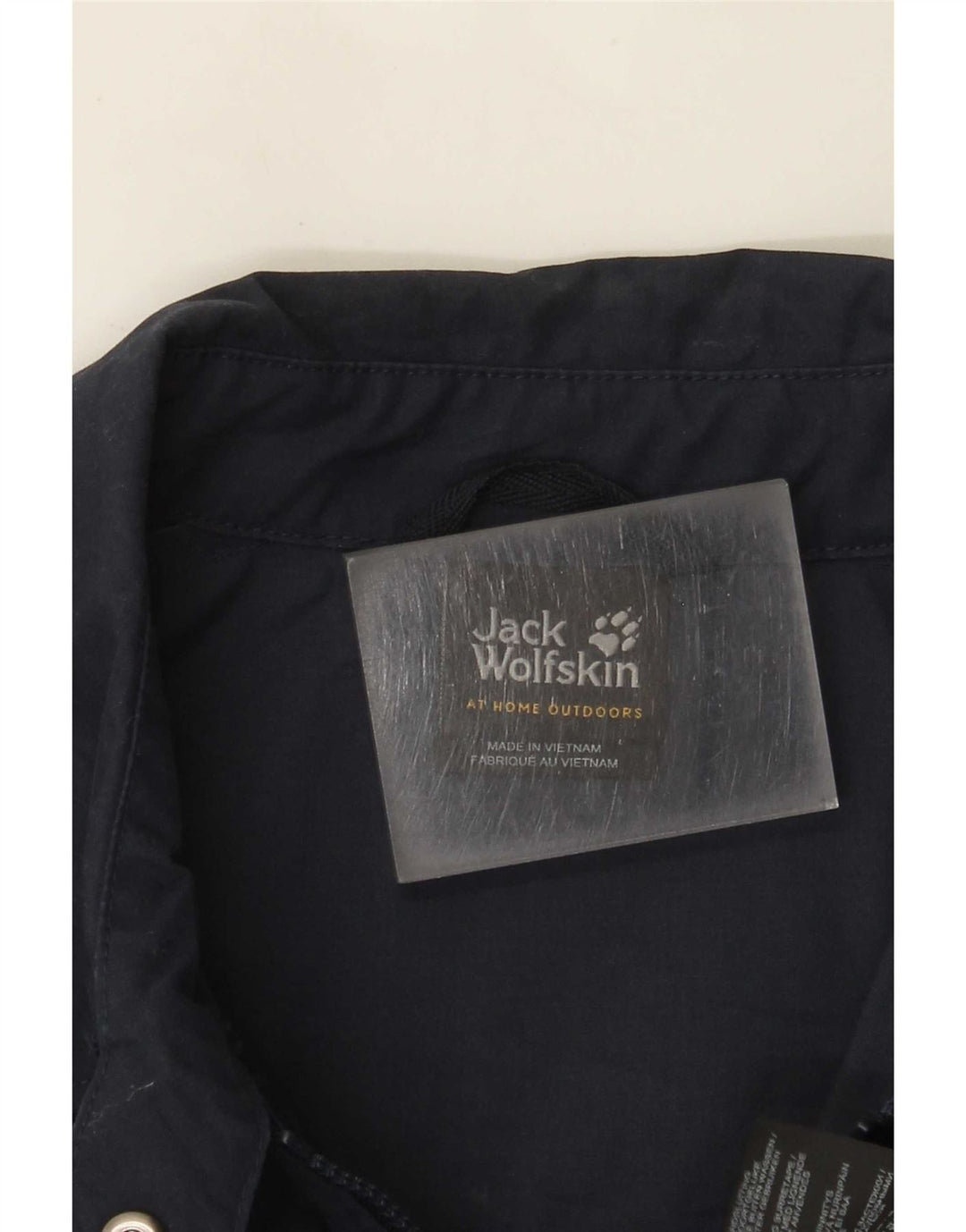 Jack Wolfskin Chaqueta utilitaria para mujer UK 12 Mediana Azul marino Poliéster