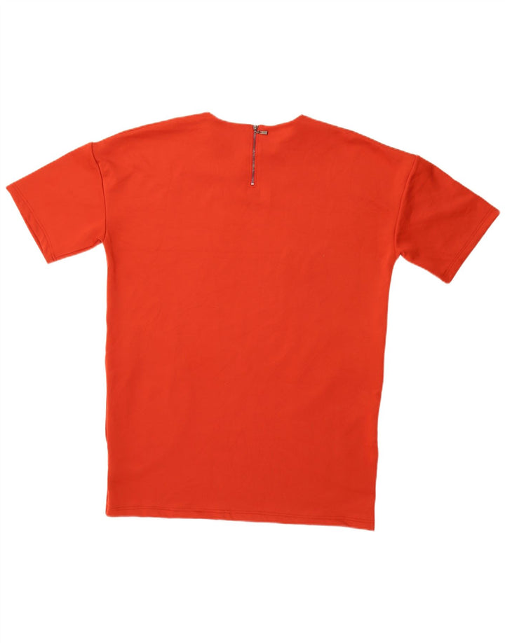 Topshop Vestido tipo camiseta para mujer UK 40 Mediano Rojo Poliéster