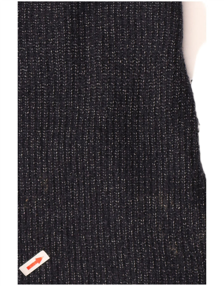 Marks & Spencer - Jersey de cuello redondo para hombre, talla grande, color azul marino