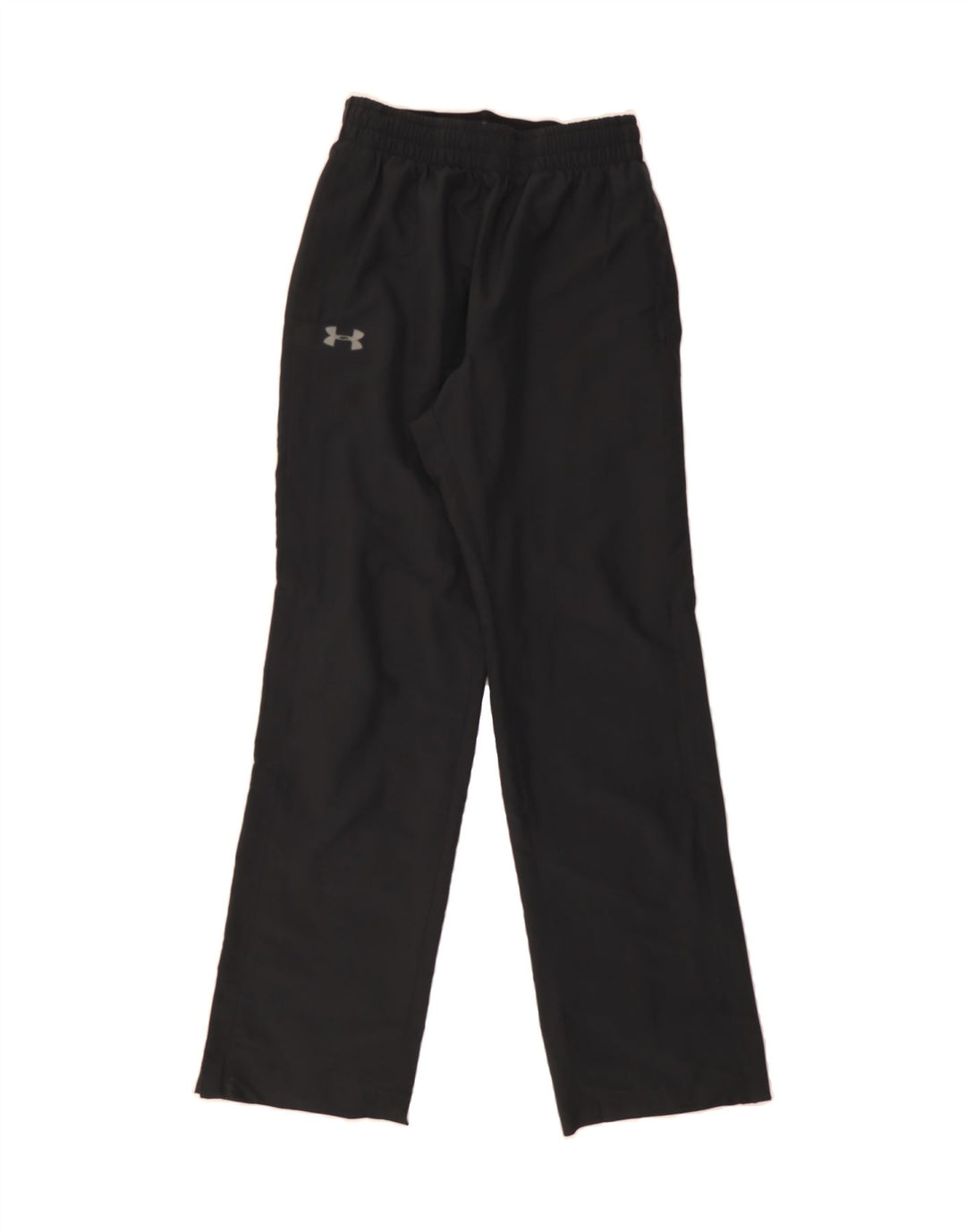 UNDER ARMOUR Womens Graphic Tracksuit Trousers UK 14 Medium  Black Vintage Under Armour and Second-Hand Under Armour from Messina Hembry 