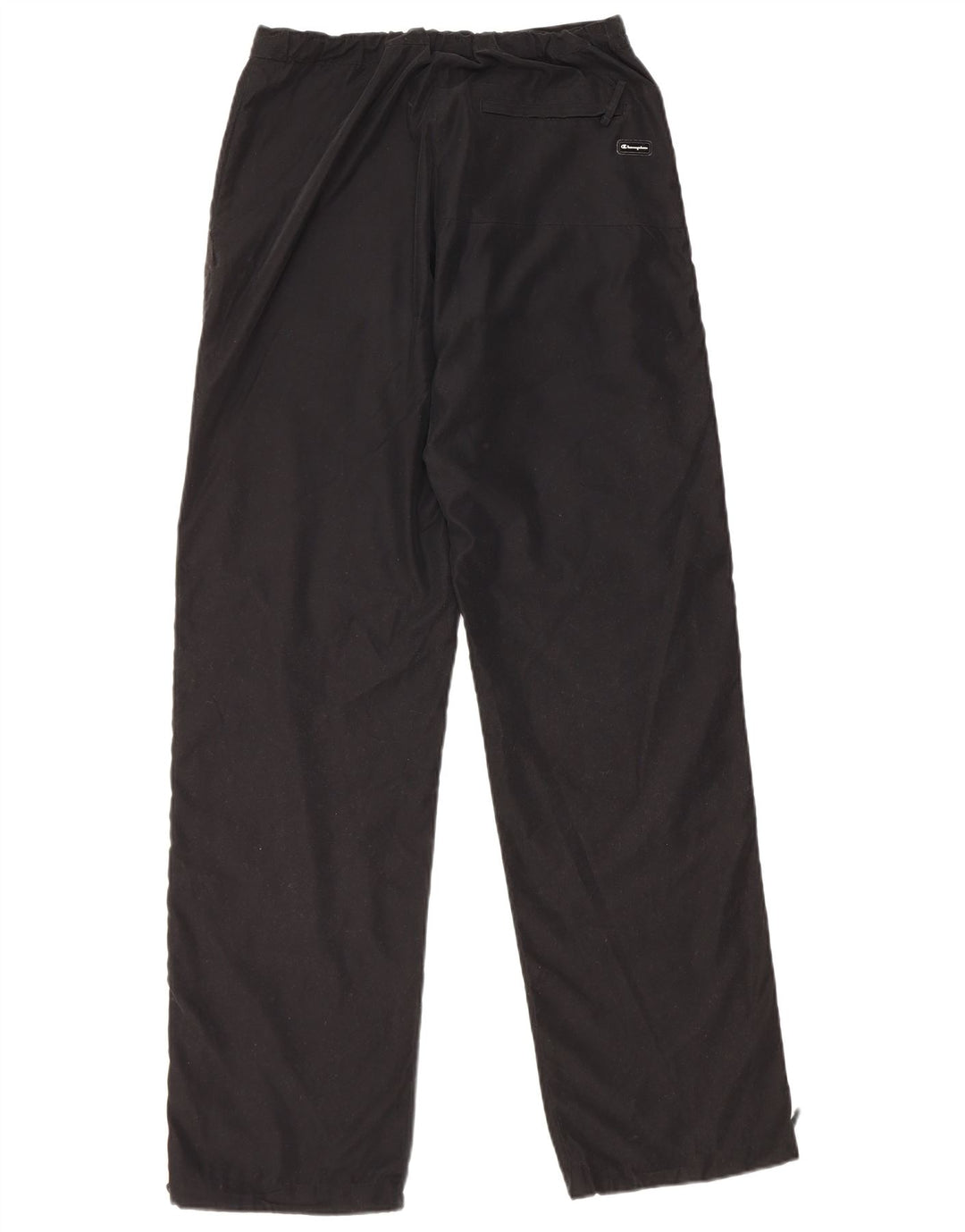 Champion Pantalón Chino Recto Para Mujer Grande W32 L32 Poliéster Negro