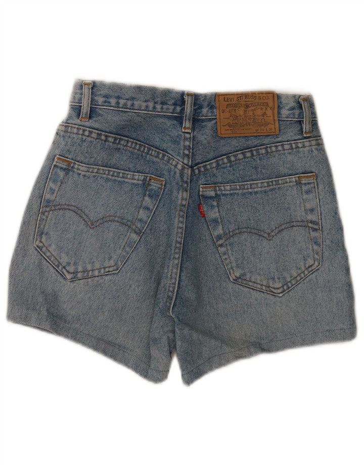 Levi's Mujer 501 Shorts Vaqueros W29 Algodón Azul Medio