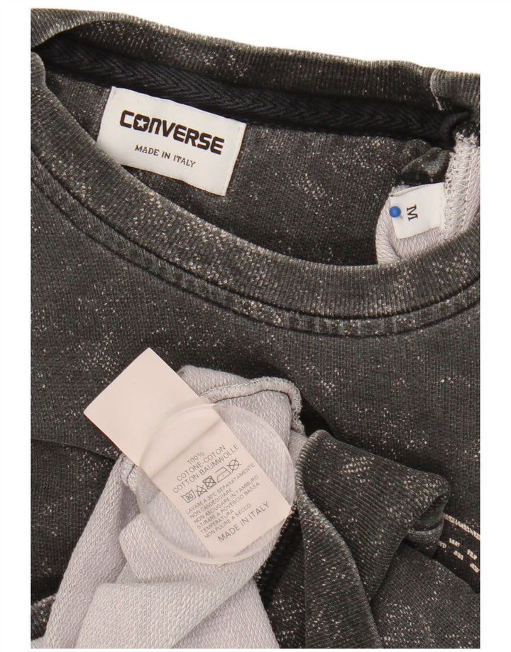 CONVERSE Hombre Chuck Taylor Graphic Sudadera Jumper Gris Medio Tie Dye