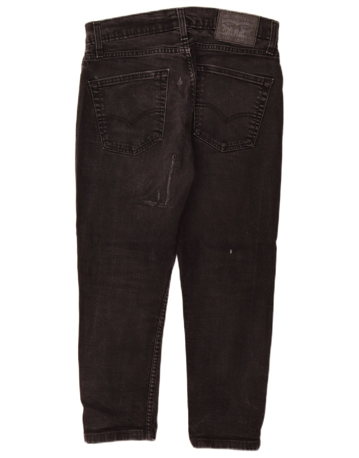 Levi's Hombre 511 Slim Jeans W30 L24 Algodón Negro