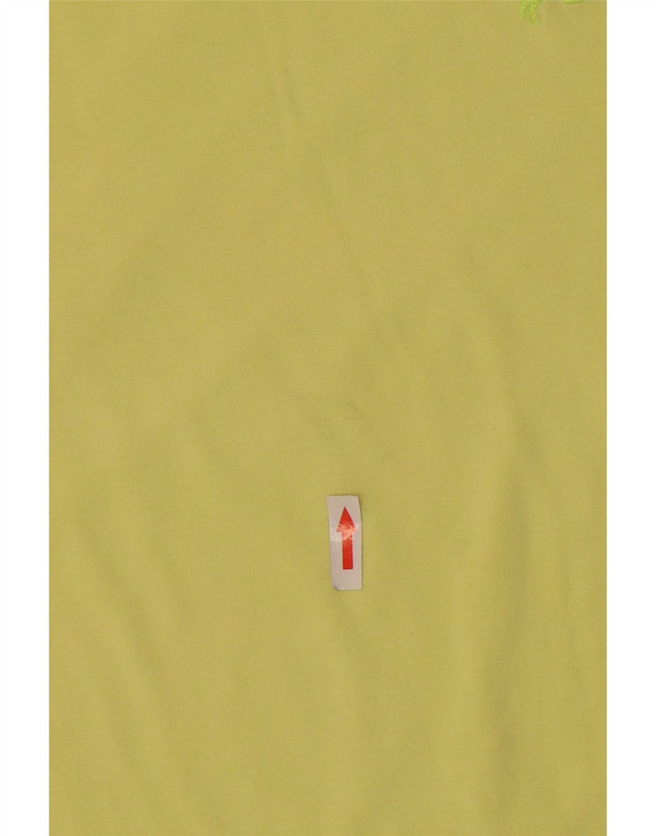 Diesel Hombre Camiseta Top XL Amarillo