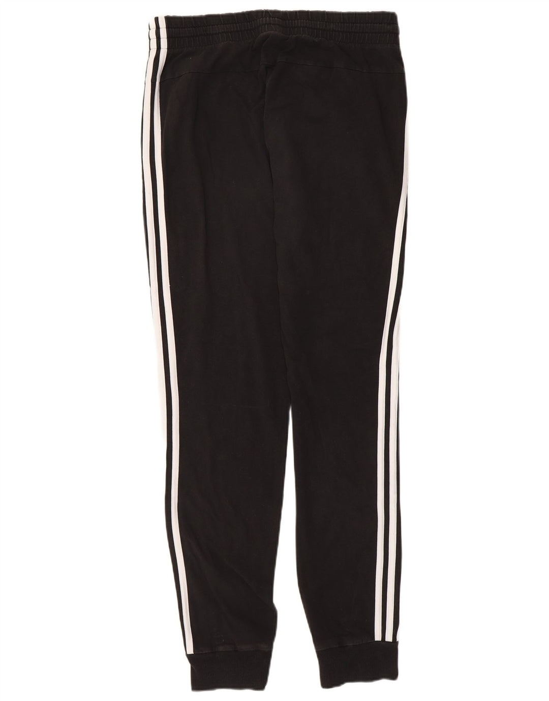 ADIDAS Pantalones de chándal para mujer Joggers UK 12/14 Mediano Negro Algodón
