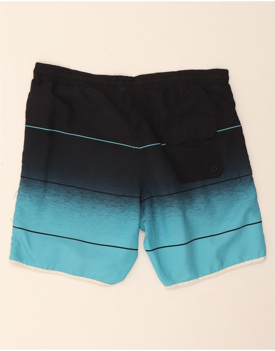 Fila Hombre Graphic Bañador Shorts Azul Medio Colorblock Poliéster