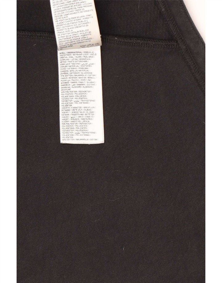 Puma Suéter con capucha y cremallera de ajuste regular para hombre Algodón negro mediano