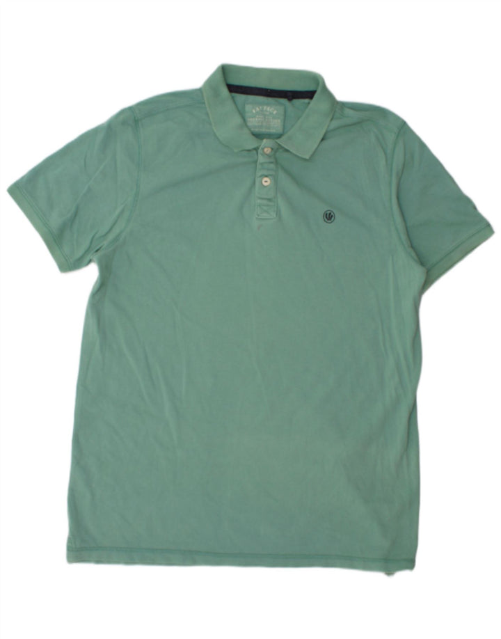 FAT FACE Polo Hombre 2XL Algodón Turquesa