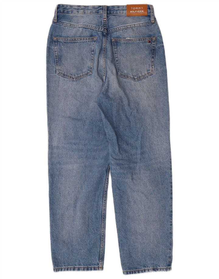 Vaqueros Tommy Hilfiger Mujer Desgastados De Cintura Alta W27 L28 Azul Clásico