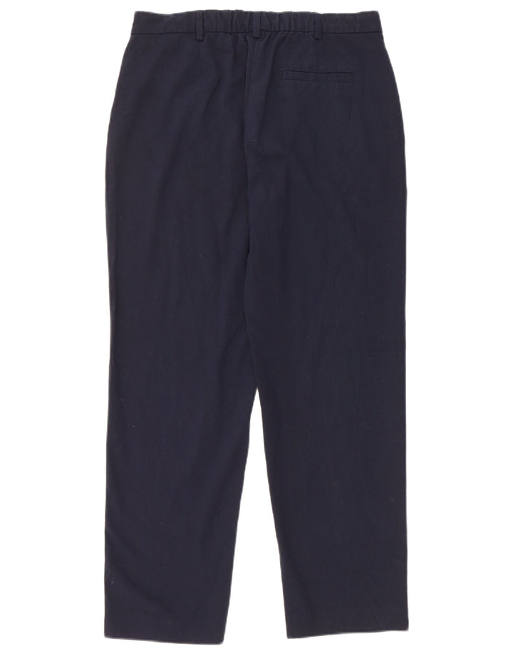 Marks & Spencer Pantalones de traje para mujer UK 12 Medium W30 L28 Azul marino