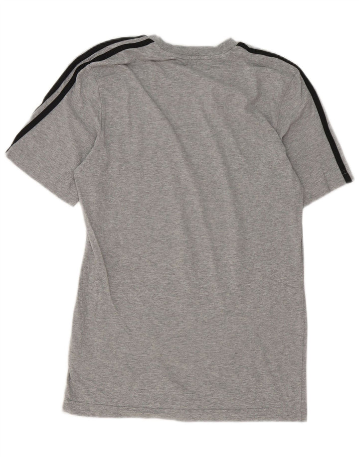Adidas Hombre Camiseta Top Small Gris Algodón