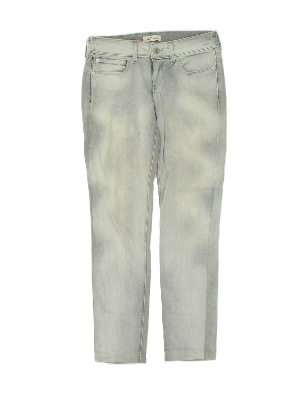 LEVI'S Womens 517 Slim Jeans W29 L30  Grey Tie Dye Cotton Vintage Levi's and Second-Hand Levi's from Messina Hembry 