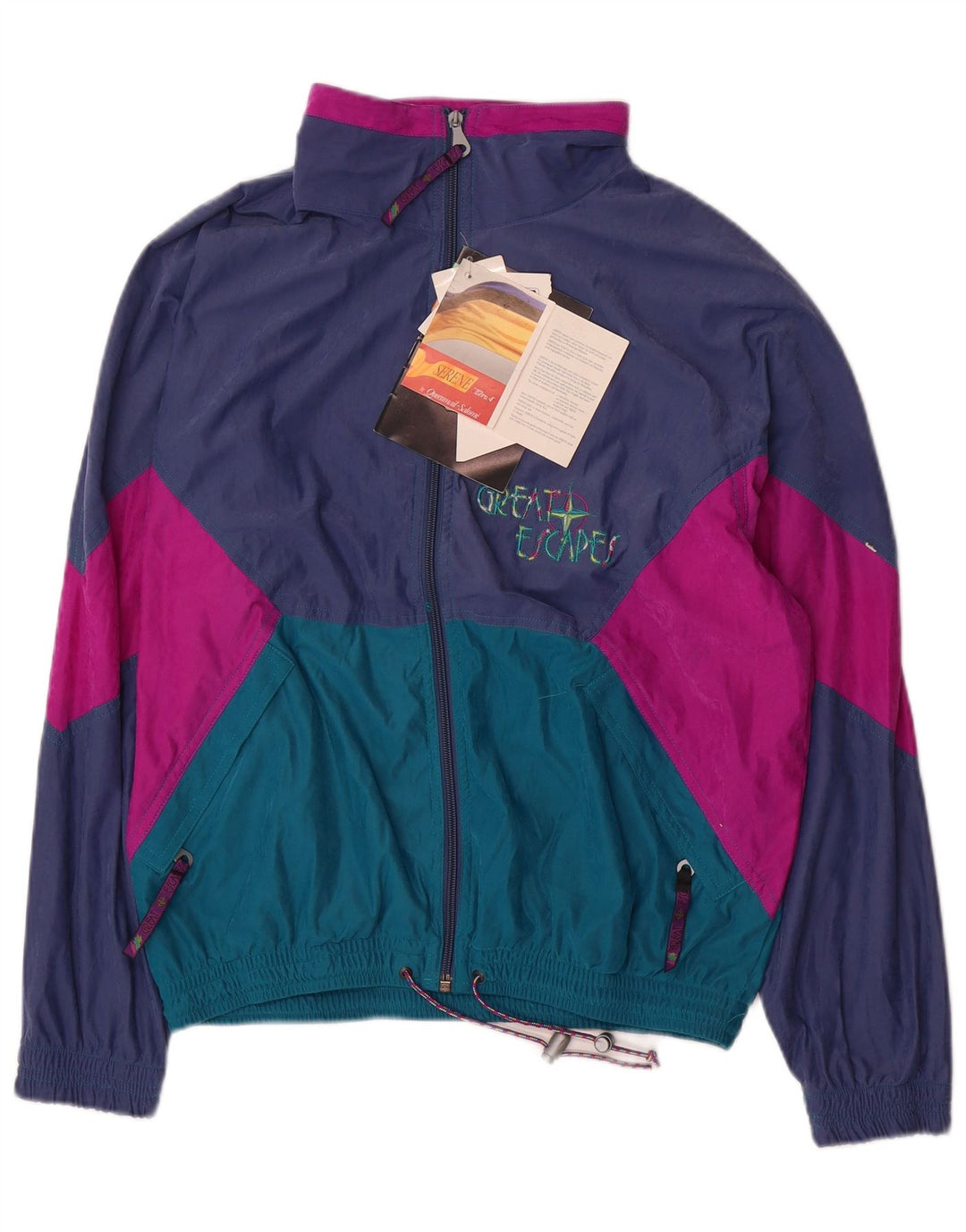Chándal completo con gráfico para hombre Great Escapes IT 48 Azul medio Colorblock