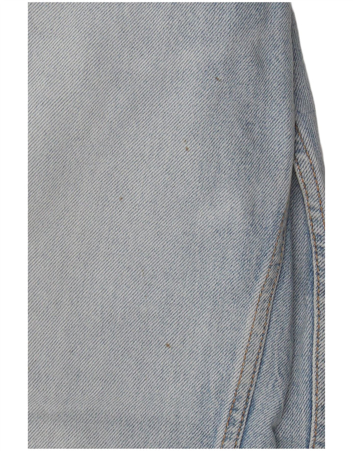 Zara Vaqueros Bootcut De Tiro Alto Para Mujer EU 34 2XS W24 L26 Azul