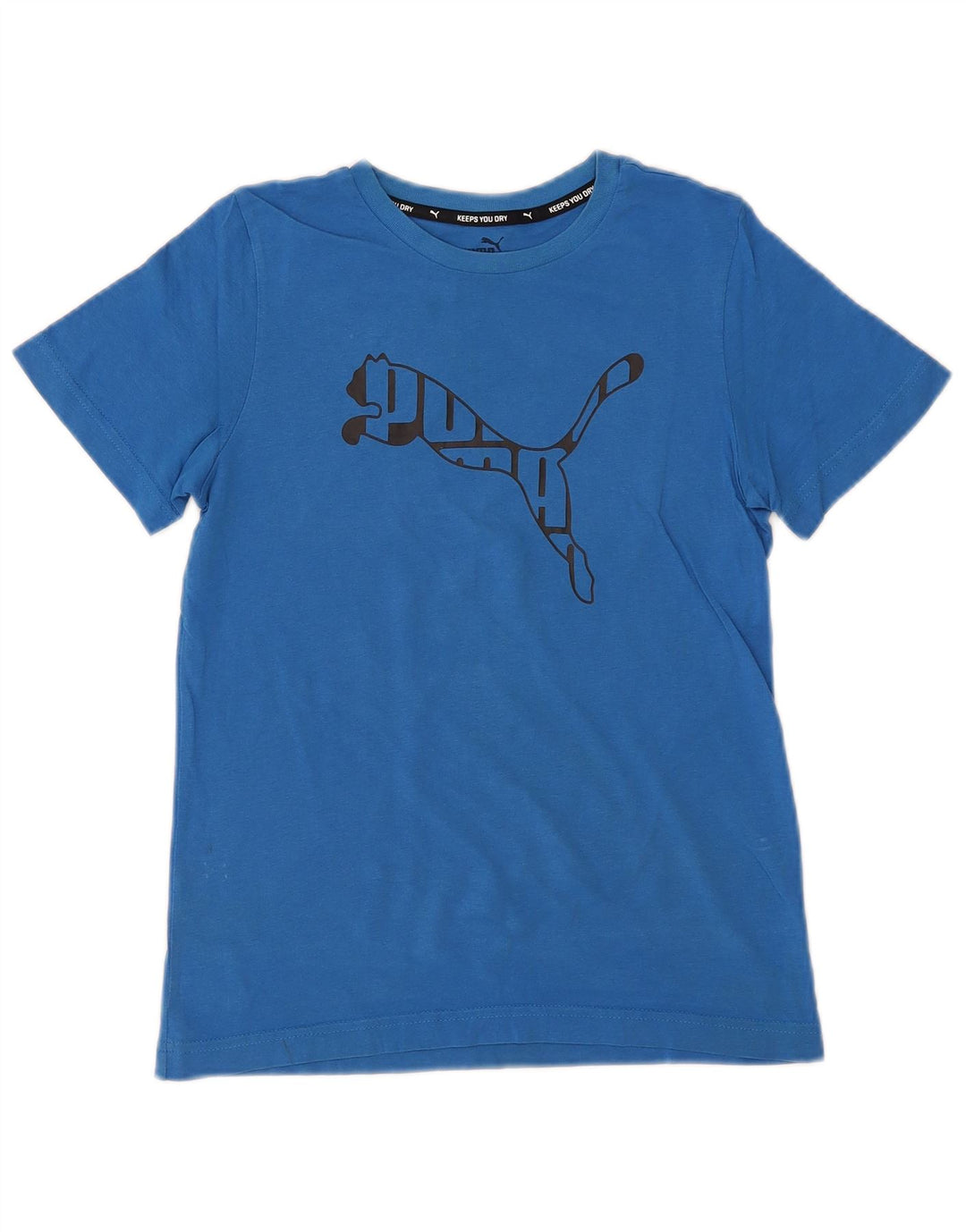 Puma Camiseta gráfica para niño 11-12 años Azul