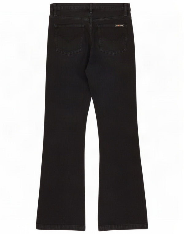 Energie Womens Bootcut Jeans W28 L30 Black Cotton