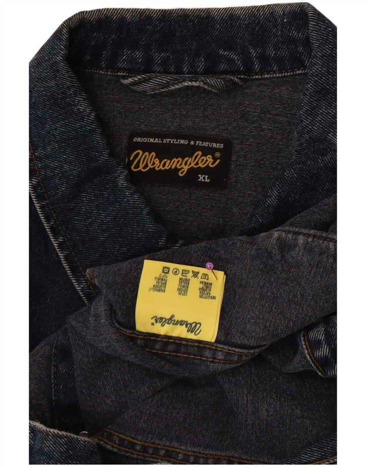 Wrangler Chaqueta vaquera para hombre UK 42 XL Algodón azul