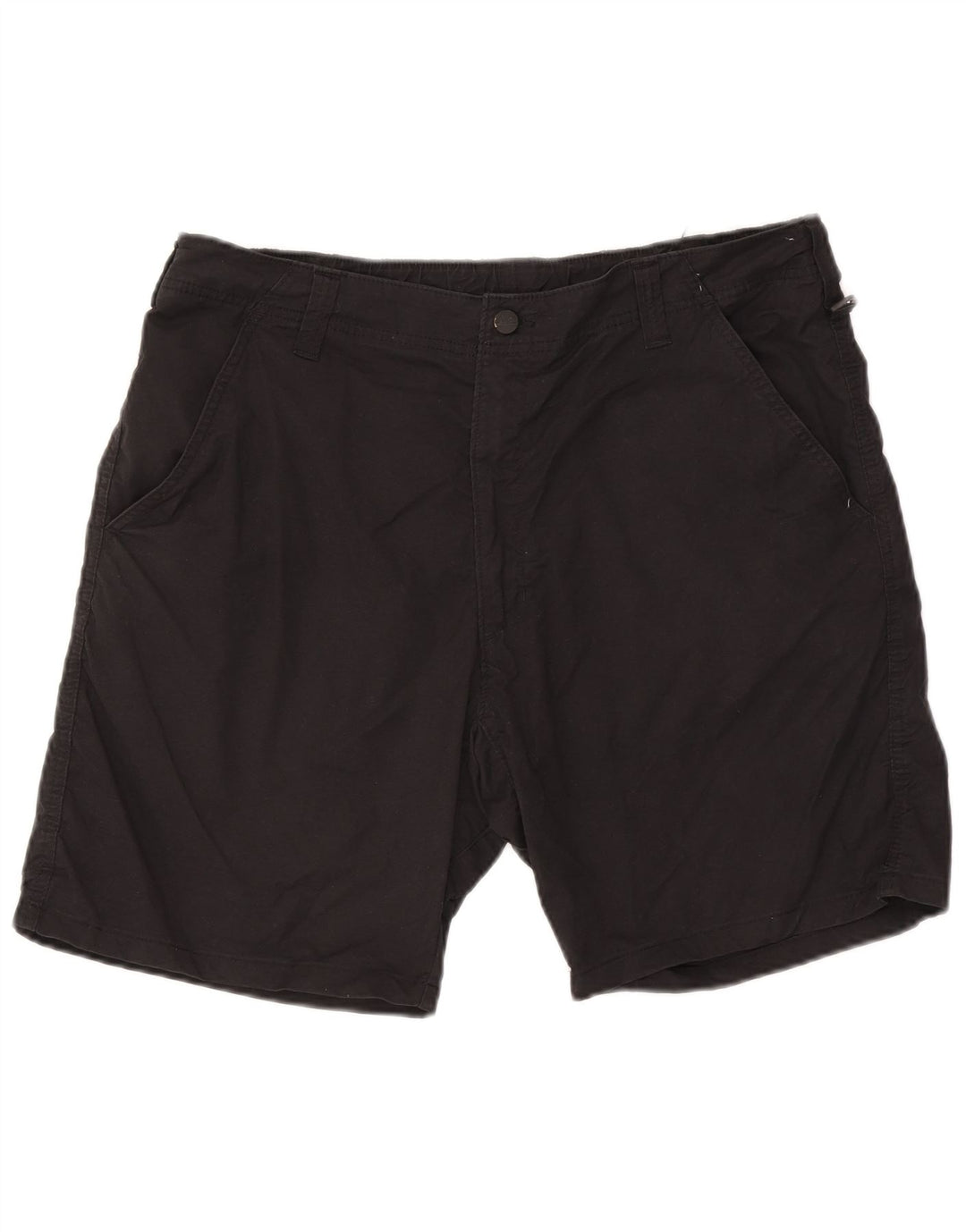 Wrangler Pantalones cortos chinos para hombre W38 XL Algodón negro