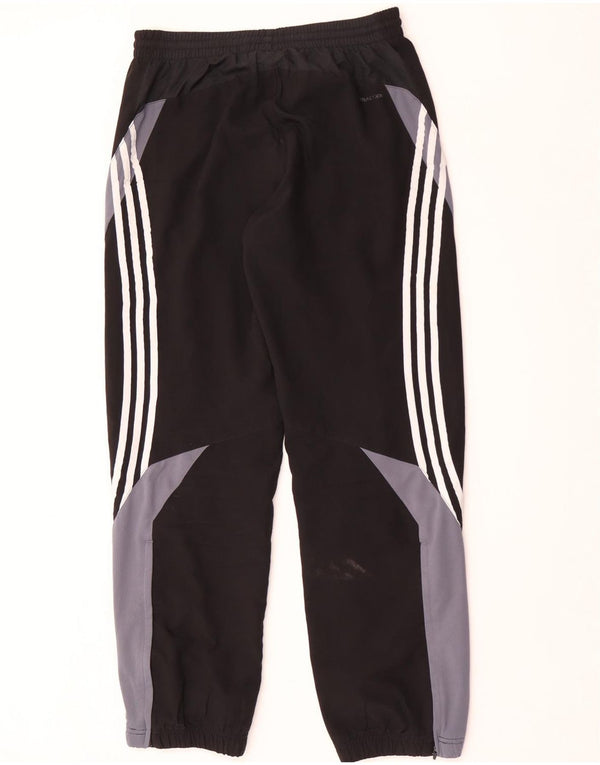 Adidas Hombre Climacool Chándal Pantalones Joggers Pequeño Negro Colorblock
