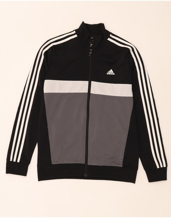 Adidas - Chaqueta de chándal Aeroready para niños, 13-14 años, color negro
